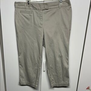 Style & Co.Stylish Beige Cropped Pants